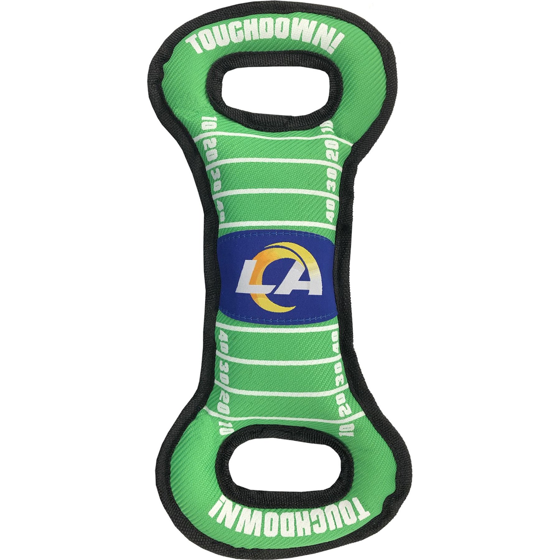 Pets First Field Tough Squeaky Dog Chew Toy, Los Angeles Rams