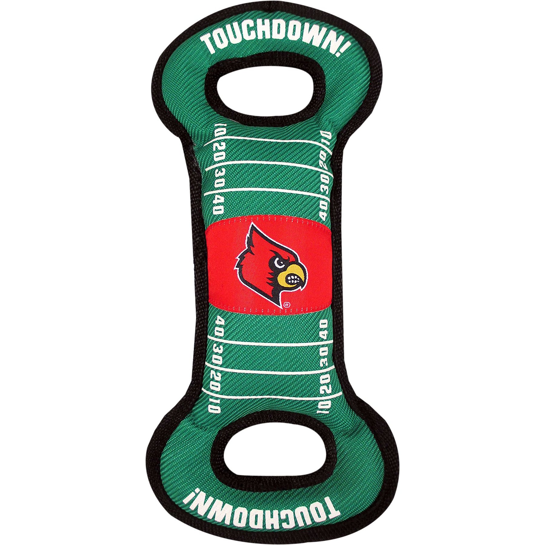 Pets First Field Tough Squeaky Dog Chew Toy, Louisville