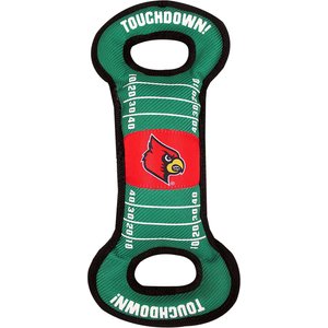Pets First Field Tough Squeaky Dog Chew Toy, Louisville