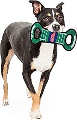 Pets First Field Tough Squeaky Dog Chew Toy, Ole Miss slide 2 of 5