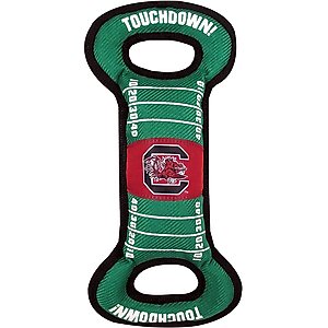 Pets First Field Tough Squeaky Dog Chew Toy, South Carolina