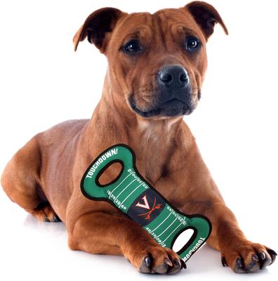 Show full view: Pets First Field Tough Squeaky Dog Chew Toy, Virginia slide 3 of 7