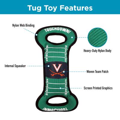 Show full view: Pets First Field Tough Squeaky Dog Chew Toy, Virginia slide 5 of 7