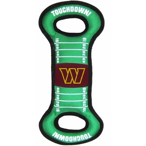 Pets First Field Tough Squeaky Dog Chew Toy, Washington Commanders