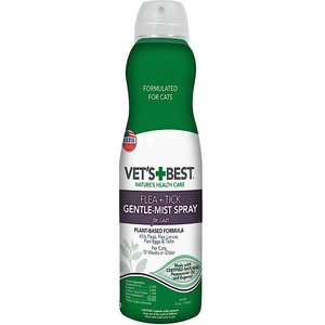 Vet's Best Cat Flea & Tick Gentle-Mist Spray, 6.3-oz bottle