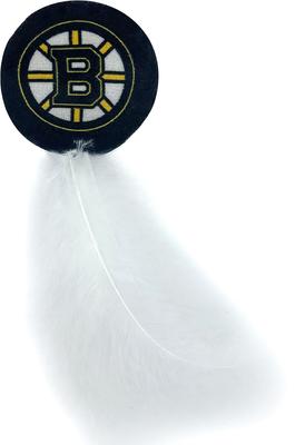 Show full view: Pets First NHL Plush Cat Toys with Catnip, 3 count, Boston Bruins slide 3 of 5