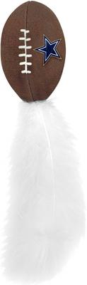 Show full view: Pets First NFL Plush Cat Toys with Catnip, 3 count, Dallas Cowboys slide 4 of 6