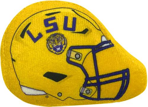 Show full view: Pets First NCAA Football Plush Cat Toys with Catnip, 3 count, Louisiana slide 3 of 7