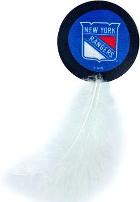 Show full view: Pets First NHL Plush Cat Toys with Catnip, 3 count, New York Rangers slide 3 of 5