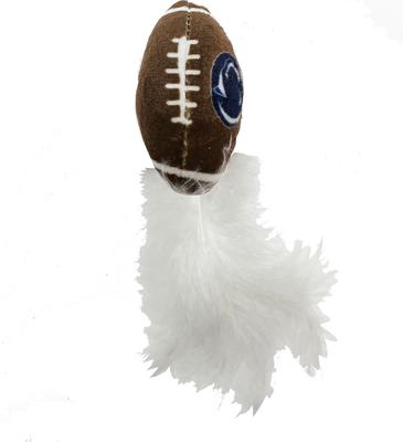 Show full view: Pets First NCAA Football Plush Cat Toys with Catnip, 3 count, Penn State slide 3 of 6