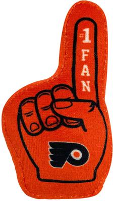 Show full view: Pets First NHL Plush Cat Toys with Catnip, 3 count, Philadelphia Flyers slide 5 of 6