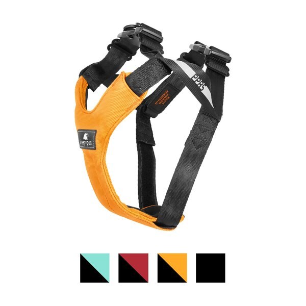 Discontinued SLEEPYPOD Clickit Sport Dog Safety Harness, Orange Dream