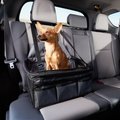 HDP Deluxe Lookout Dog, Cat & Small Animal Booster Car Seat, Black