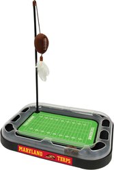 Pets First Football Cat Scratcher Toy with Catnip, Maryland