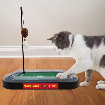 Show full view: Pets First Football Cat Scratcher Toy with Catnip, Maryland slide 3 of 7