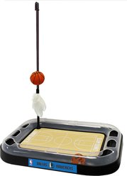 Pets First Basketball Cat Scratcher Toy with Catnip, Dallas Mavericks