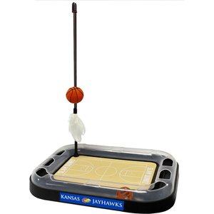 Pets First Basketball Cat Scratcher Toy with Catnip, Kansas