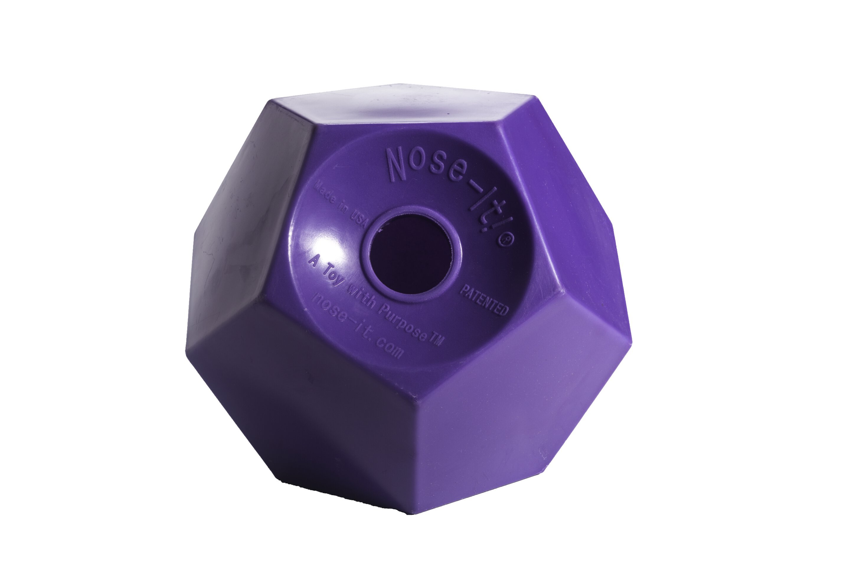 Nose-It Flat Fill Horse Slow Feeder & Treat Dispensing Ball