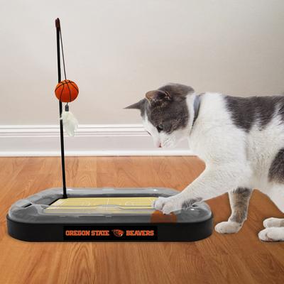 Show full view: Pets First Basketball Cat Scratcher Toy with Catnip, Oregon State slide 4 of 6