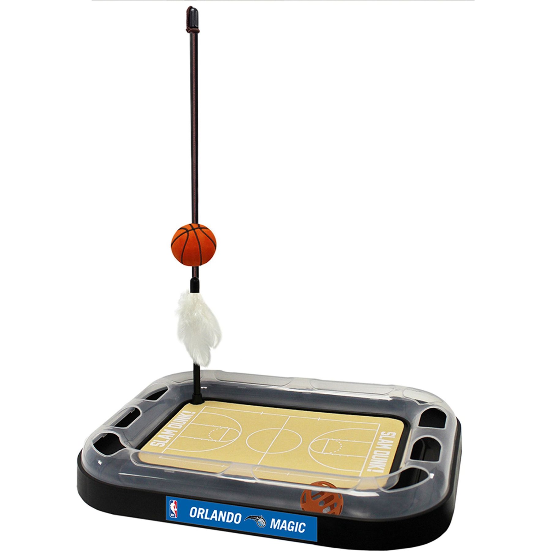 Pets First Pets First Basketball Cat Scratcher Toy with Catnip, Orlando Magic