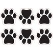 Magnetic Pedigrees Plain Paw Magnet, Black