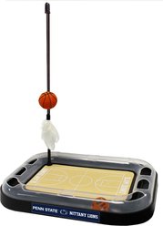 Pets First Basketball Cat Scratcher Toy with Catnip, Penn State