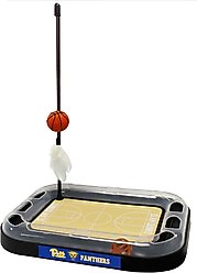 Pets First Basketball Cat Scratcher Toy with Catnip, Pittsburg