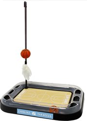 Pets First Basketball Cat Scratcher Toy with Catnip, University of North Carolina