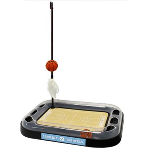 Pets First Basketball Cat Scratcher Toy with Catnip, University of North Carolina