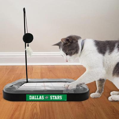 Show full view: Pets First Hockey Cat Scratcher Toy with Catnip, Dallas Stars slide 5 of 7
