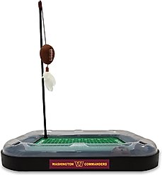 Pets First Hockey Cat Scratcher Toy with Catnip, Washington Commanders slide 2 of 5