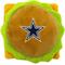 Show in main carousel: Pets First Hamburger Squeaky Dog Chew Toy, Dallas Cowboys slide 1 of 6