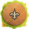 Show in main carousel: Pets First Hamburger Squeaky Dog Chew Toy, New Orleans Saints slide 1 of 6
