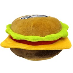 Pets First Hamburger Squeaky Dog Chew Toy, Philadelphia Eagles slide 2 of 5