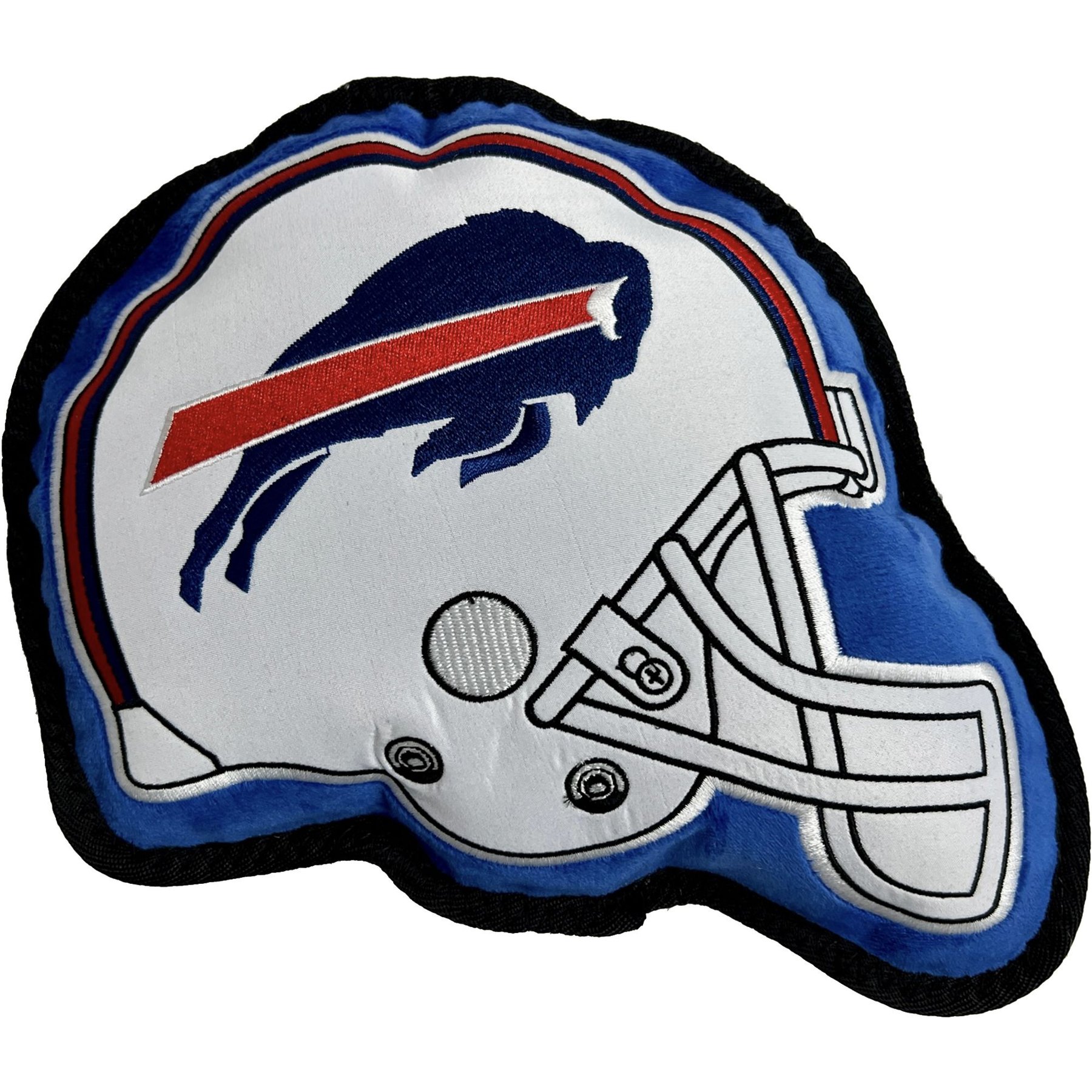 Pets First Helmet Tough Squeaky Dog Chew Toy, Buffalo Bills