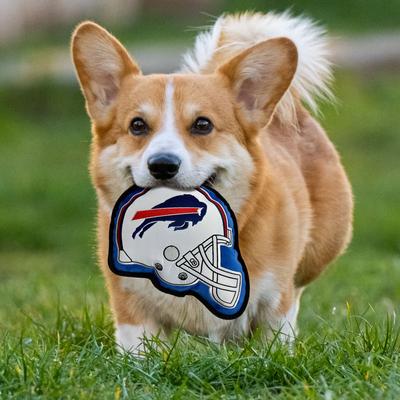 Show full view: Pets First Helmet Tough Squeaky Dog Chew Toy, Buffalo Bills slide 5 of 7