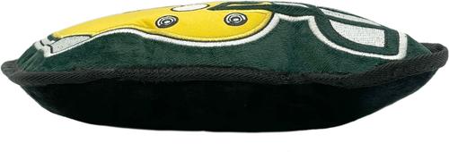 Show full view: Pets First Helmet Tough Squeaky Dog Chew Toy, Green Bay Packers slide 2 of 6
