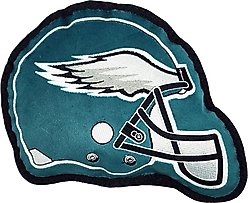 Pets First Helmet Tough Squeaky Dog Chew Toy, Philadelphia Eagles