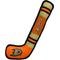 Show in main carousel: Pets First Hockey Stick Tough Squeaky Dog Chew Toy, Anaheim Ducks slide 1 of 6