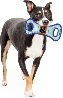 Show full view: Pets First Hockey Tug Tough Squeaky Dog Chew Toy, Philadelphia Flyers slide 2 of 6