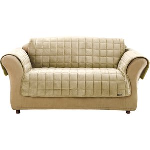 Sure Fit Deluxe Loveseat Cover, Ivory