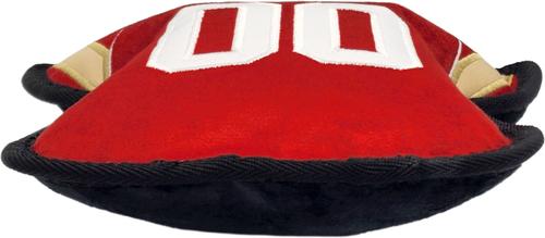 Show full view: Pets First Jersey Tough Squeaky Dog Chew Toy, San Francisco 49ers slide 2 of 5