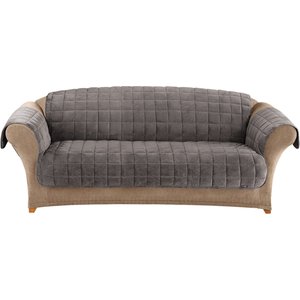 Sure Fit Deluxe Sofa Cover, Gray