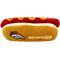 Show in main carousel: Pets First Hot Dog Squeaky Dog Chew Toy, Denver Broncos slide 2 of 7