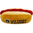 Show in main carousel: Pets First Hot Dog Squeaky Dog Chew Toy, Las Vegas Raiders slide 2 of 6