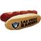 Show in main carousel: Pets First Hot Dog Squeaky Dog Chew Toy, Las Vegas Raiders slide 3 of 6