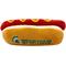 Show in main carousel: Pets First Hot Dog Squeaky Dog Chew Toy, Michigan State slide 2 of 7
