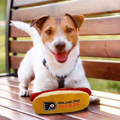Show full view: Pets First Hot Dog Squeaky Dog Chew Toy, Philadelphia Flyers slide 5 of 7