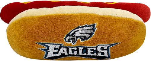 Show full view: Pets First Hot Dog Squeaky Dog Chew Toy, Philadelphia Eagles slide 2 of 7