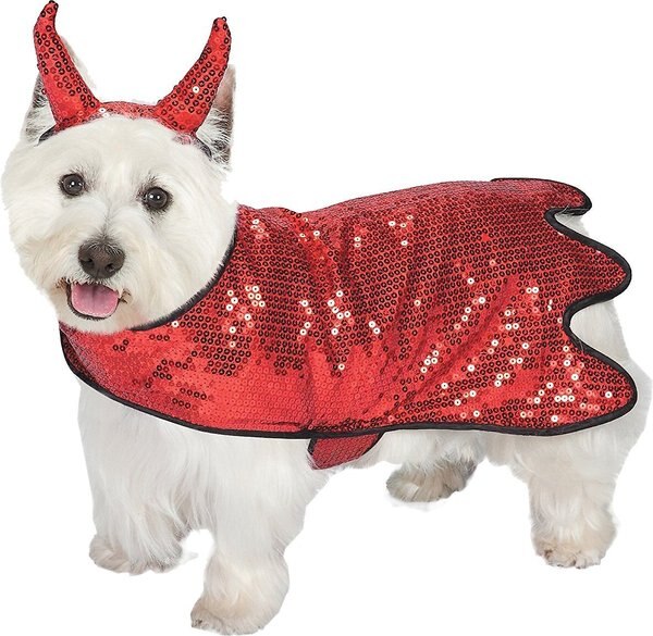ZACK & ZOEY Sequin Devil Dog Costume, Small